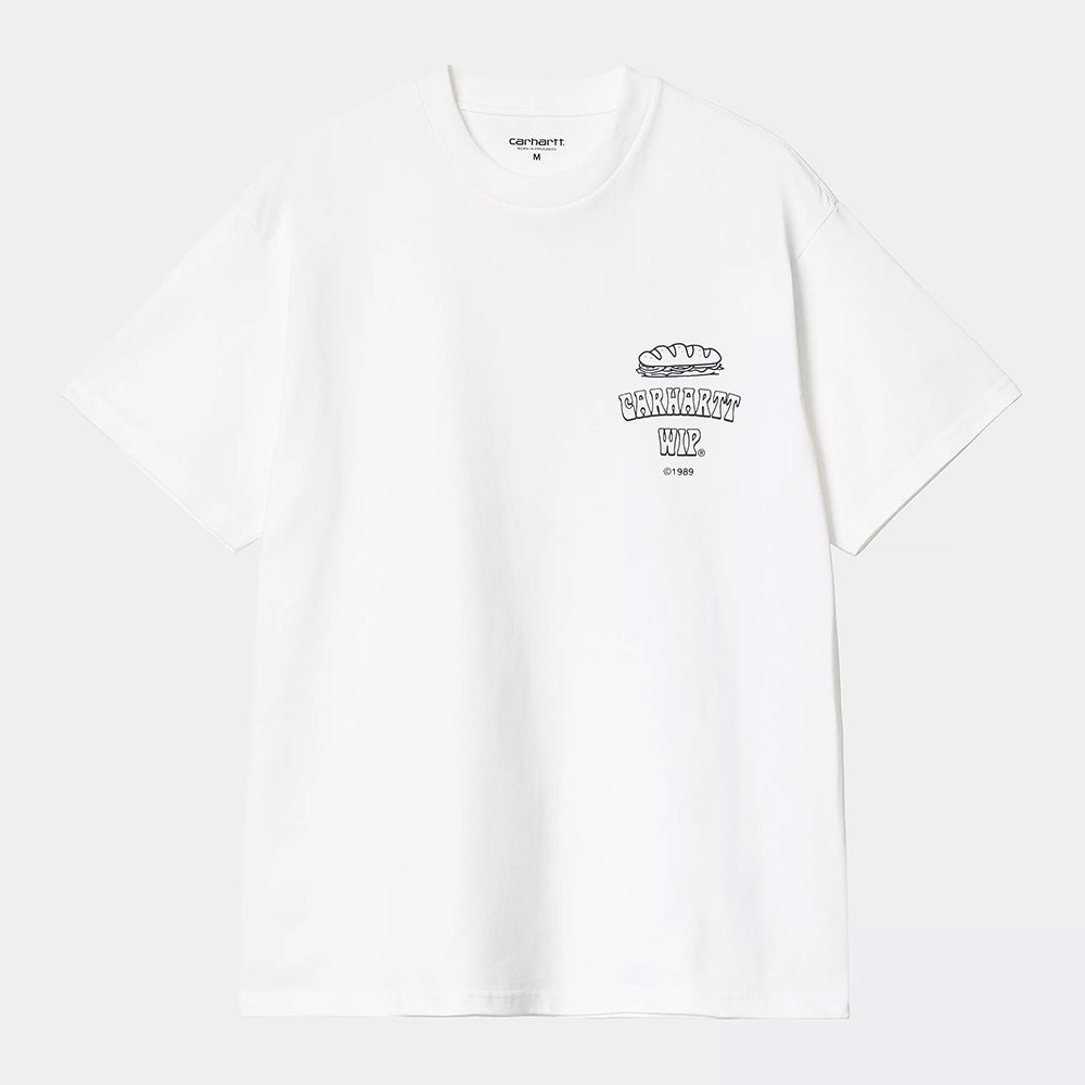 Carhartt WIP S/S Sandwich T-Shirt - White