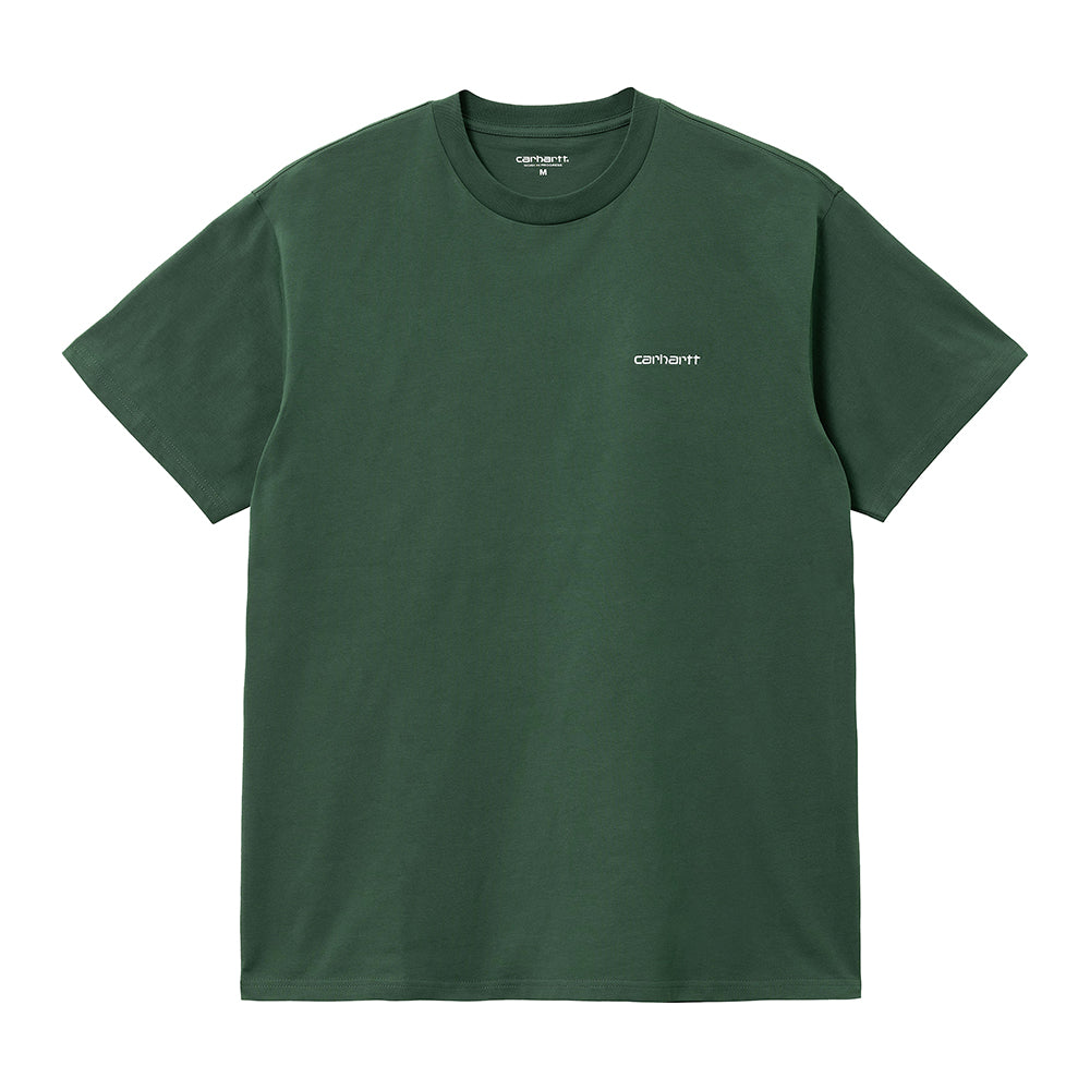 Carhartt WIP Script Embroidery T-Shirt - Treehouse White