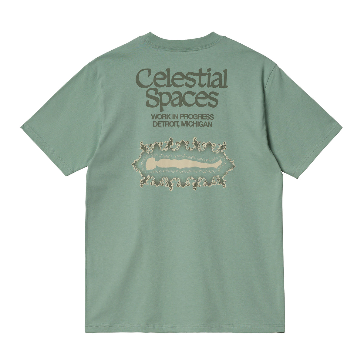 Carhartt WIP Spaces T-Shirt - Misty Sage