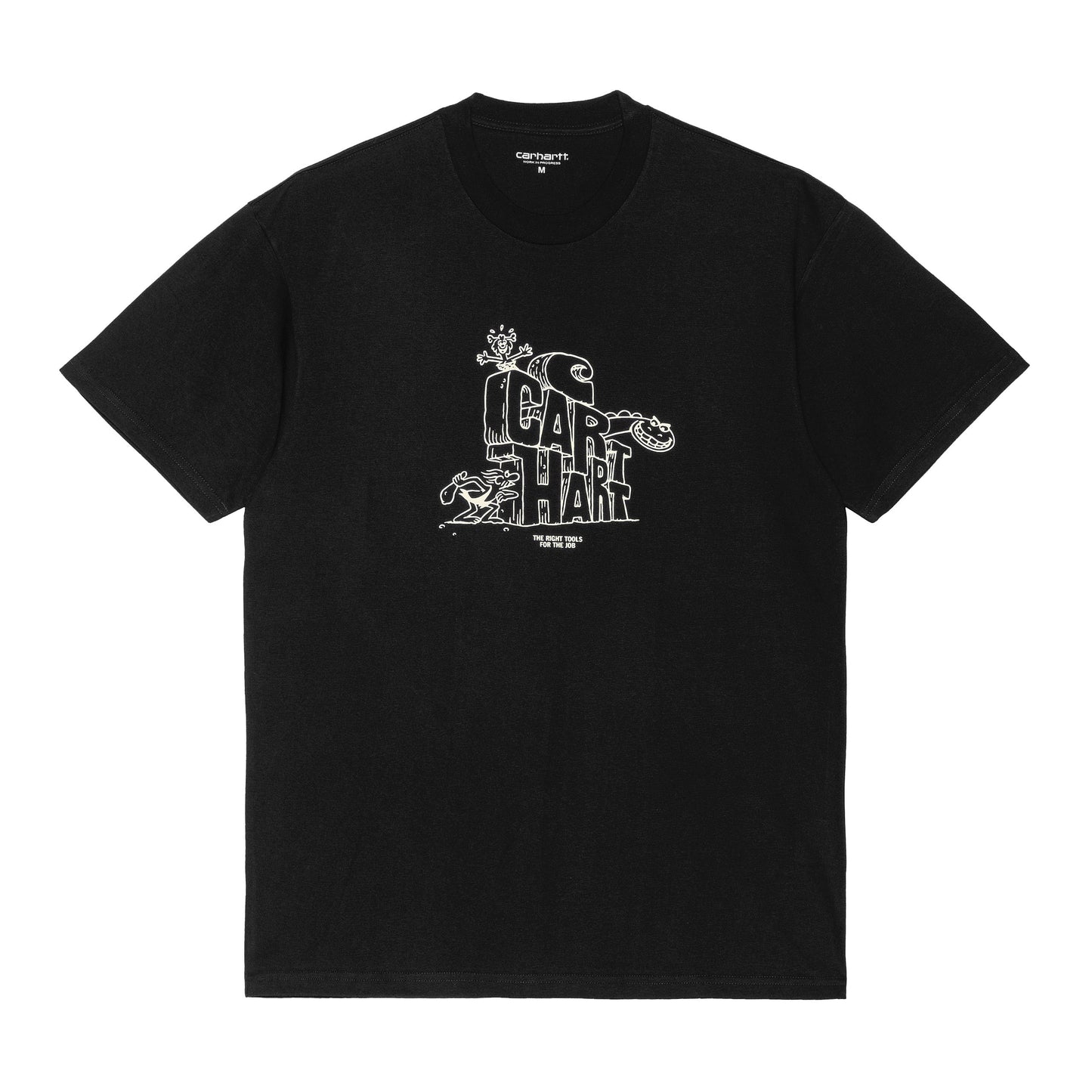 Carhartt WIP Stoneage T-Shirt - Black White