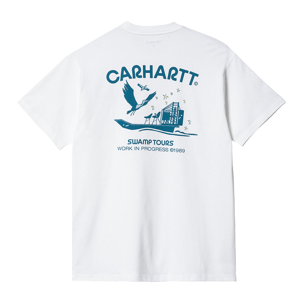 Carhartt WIP Swamp Tours T-Shirt - White