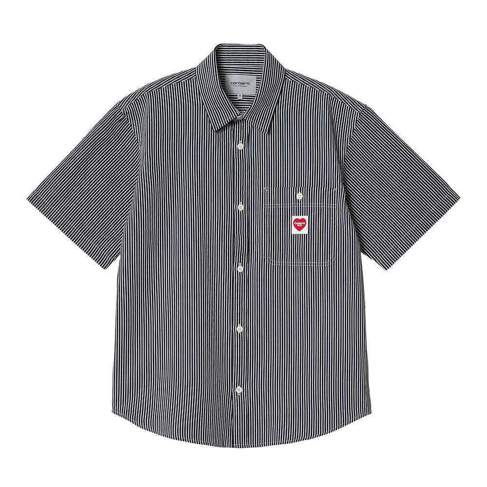 Carhartt WIP Terrell Shirt - Dark Navy Wax