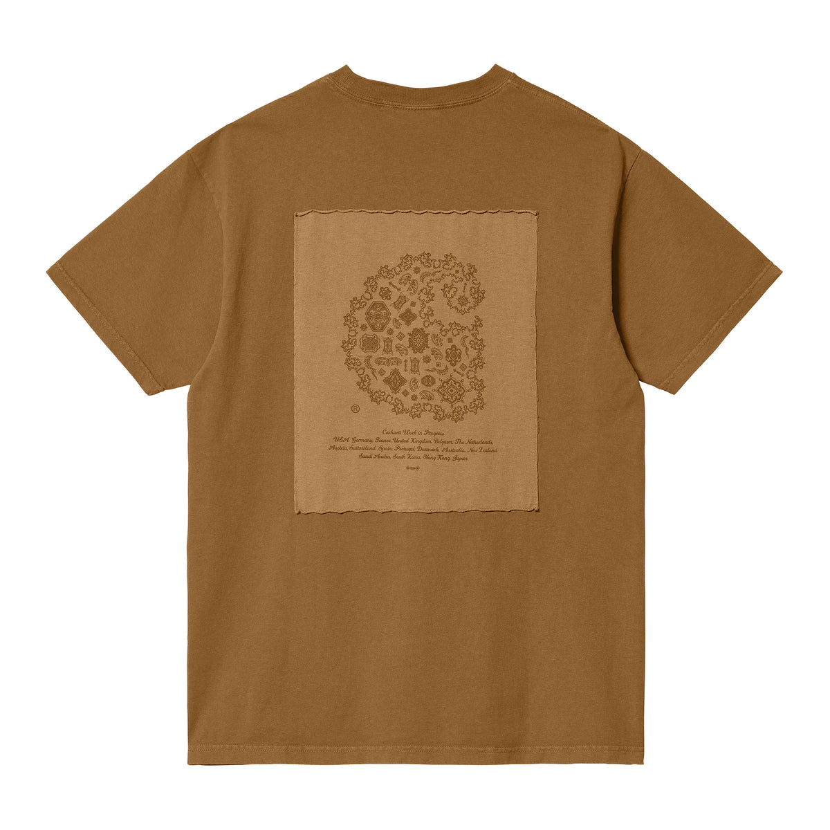 Carhartt WIP Verse Patch T-Shirt - Hamilton Brown