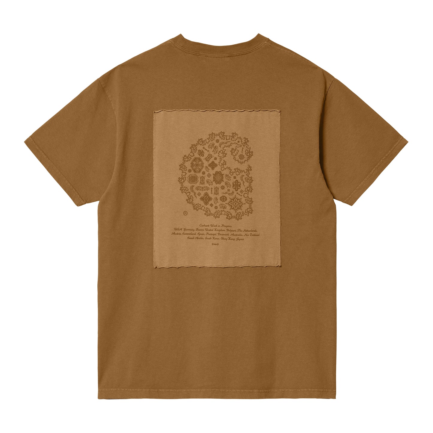 Carhartt WIP Verse Patch T-Shirt - Hamilton Brown