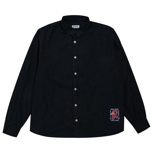 Reception Loose Financial Shirt - Dark Navy