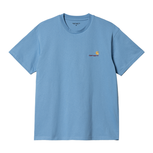 Carhartt WIP American Script T-Shirt - Piscine
