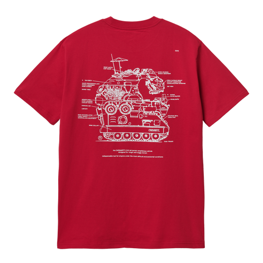 Carhartt WIP Blueprint T-Shirt - Cornel White