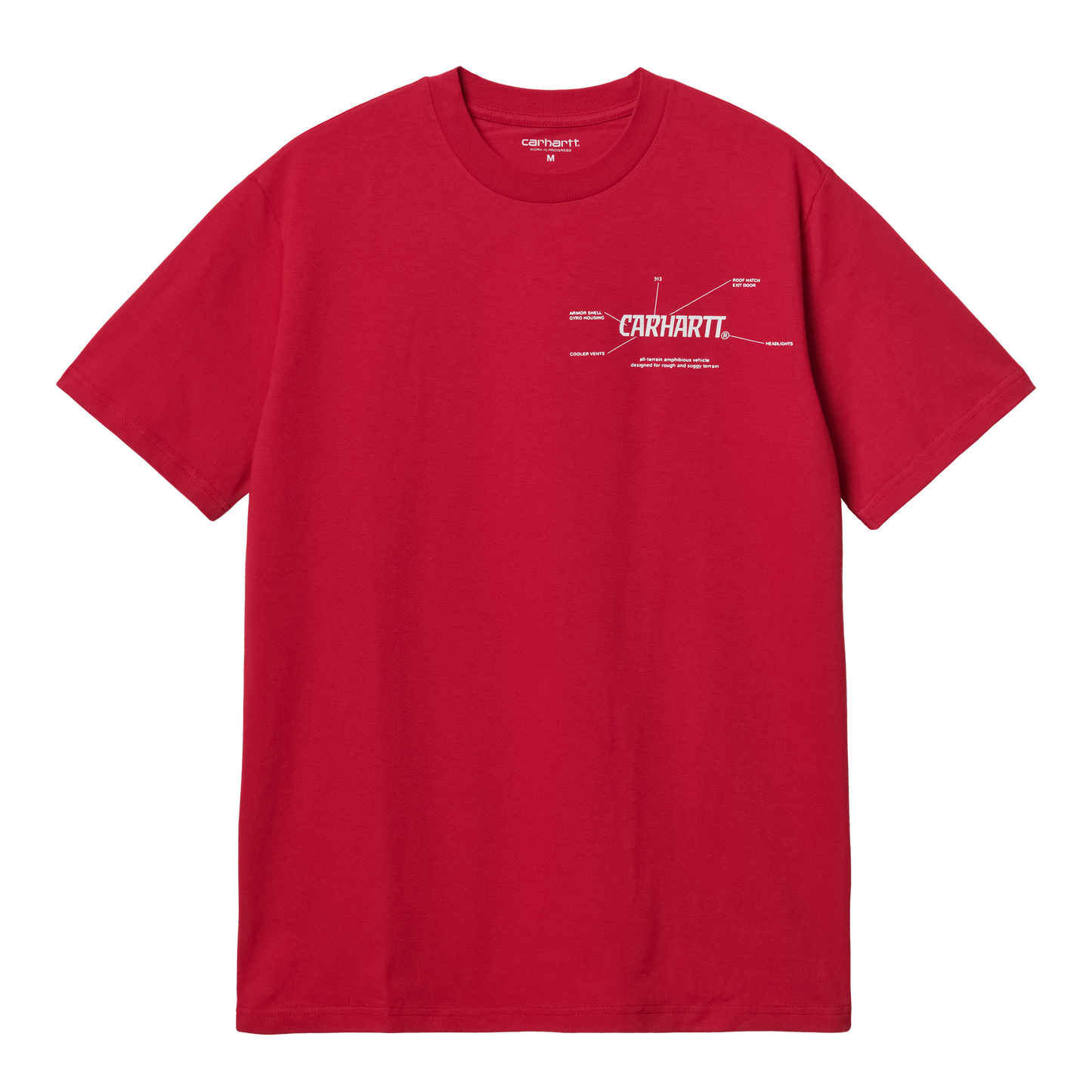 Carhartt WIP Blueprint T-Shirt - Cornel White