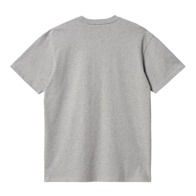 Carhartt WIP Chase T-Shirt - Grey Heather Gold