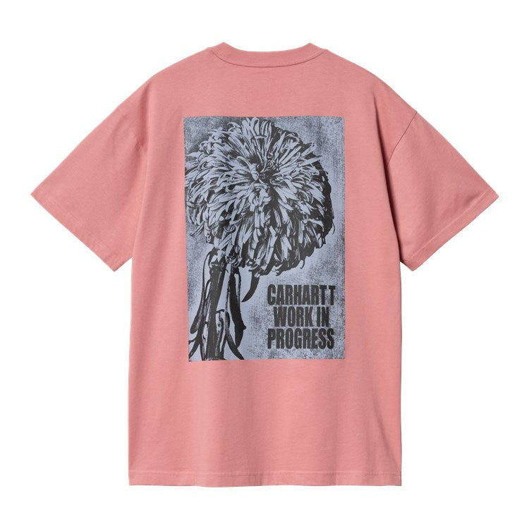 Carhartt WIP S/S Chrysanthemum Tee - Dusty Rose