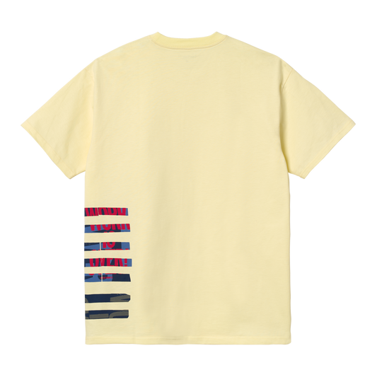 Carhartt Wip Collage State T-Shirt - Soft Yellow