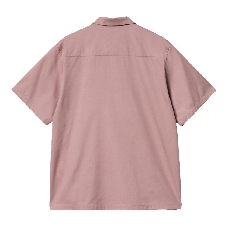 Carhartt WIP Delray Shirt - Glassy Pink Black