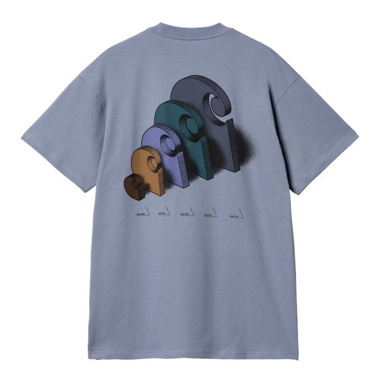 Carhartt WIP S/S Diagram C Tee - Bay Blue
