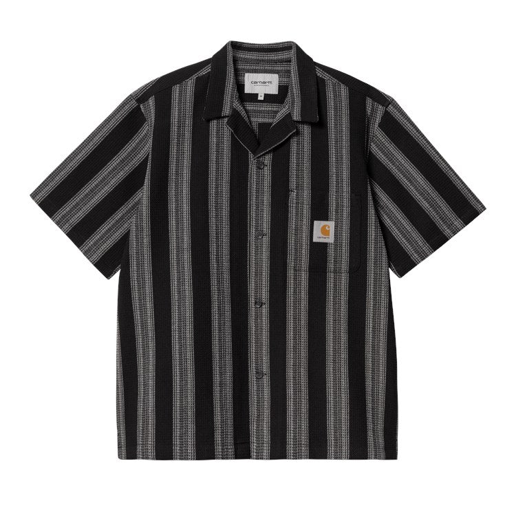 Carhartt WIP S/S Dodson Shirt - Dodson Stripe Black