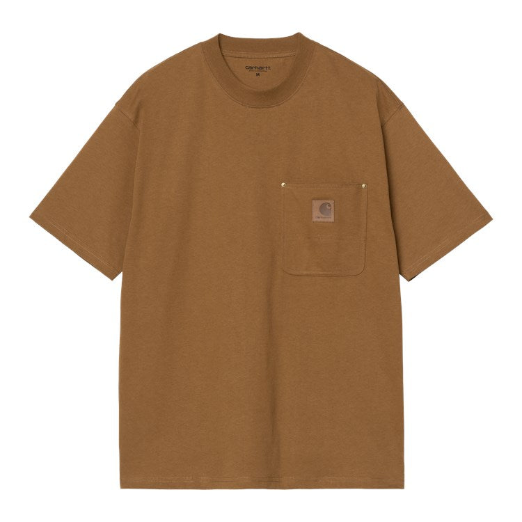 Carhartt WIP S/S Eldon Pocket Tee - Hamilton Brown