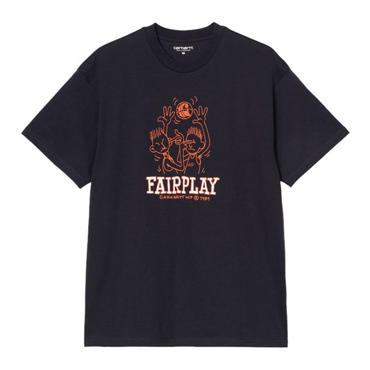 Carhartt WIP S/S Fairplay T-Shirt - Dark Navy