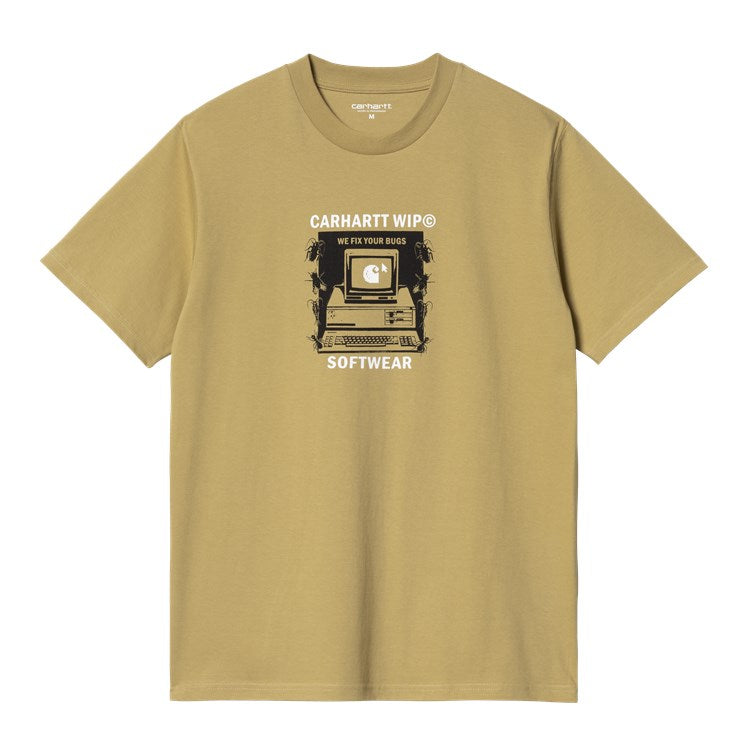 Carhartt WIP S/S Fixed Bugs T-Shirt - Agate