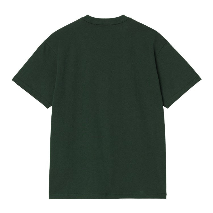 Carhartt WIP S/S Flaming Ducks T-Shirt - Conifer