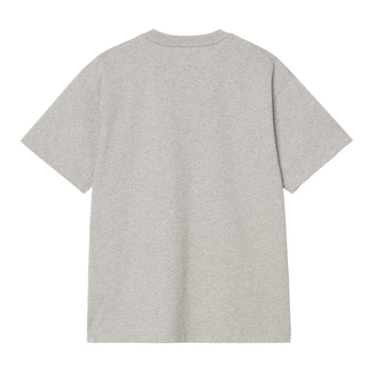 Carhartt WIP S/S Flaming Ducks T-Shirt - Grey Heather
