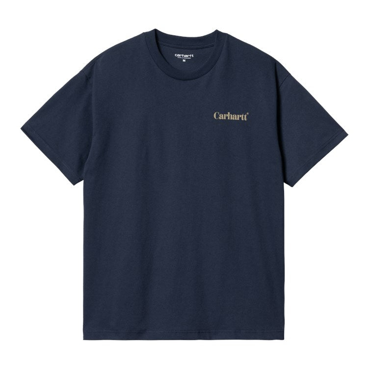 Carhartt WIP S/S Fold Duck Tee - Airforce Blue