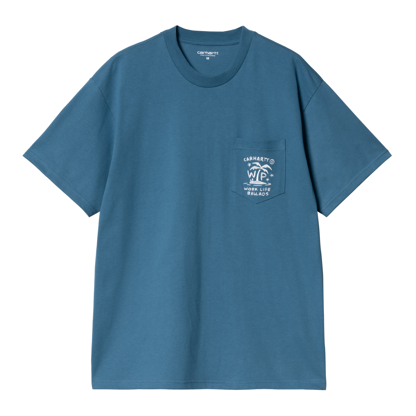 Carhartt WIP S/S Fragments Pocket Tee - Sodalite White