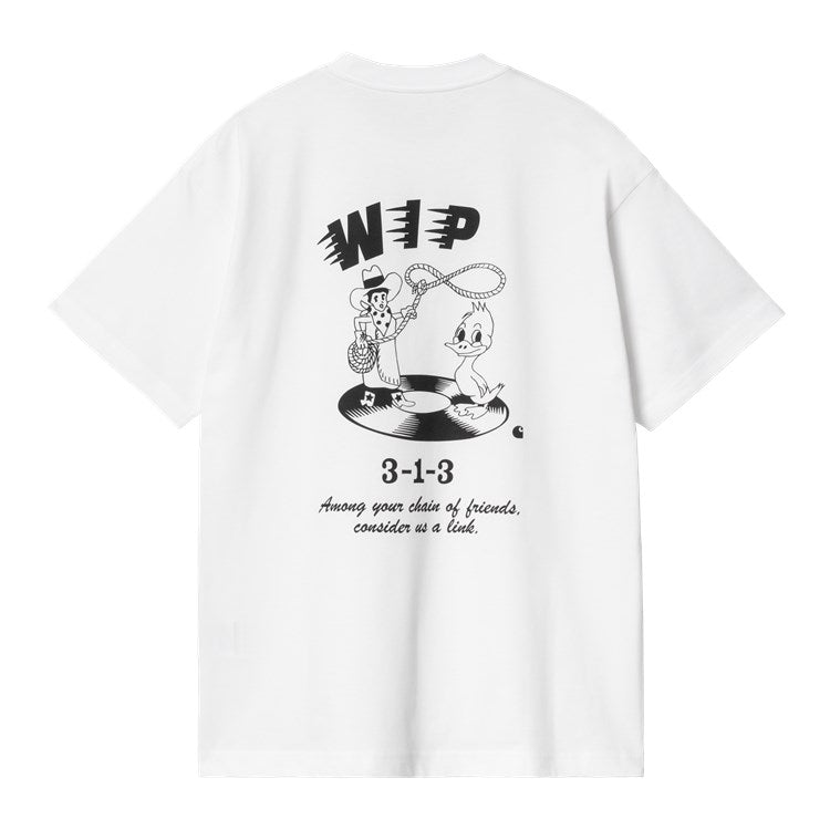 Carhartt WIP S/S Friendship T-Shirt - White Black