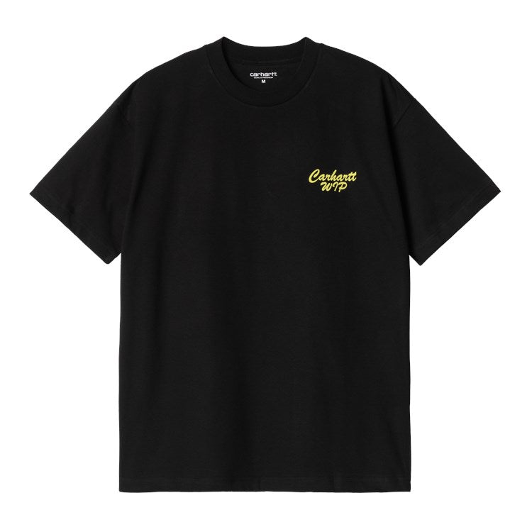 Carhartt WIP S/S Friendship T-Shirt - Black Yellow
