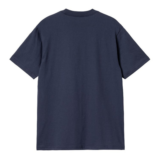 Carhartt WIP S/S Fun Run T-Shirt - Air Force Blue White