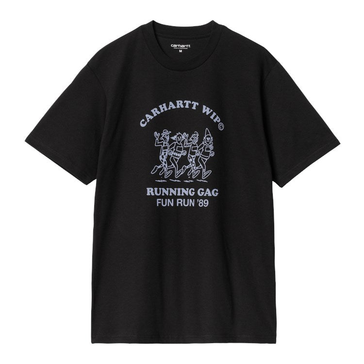 Carhartt WIP S/S Fun Run T-Shirt - Black Dusty Ice
