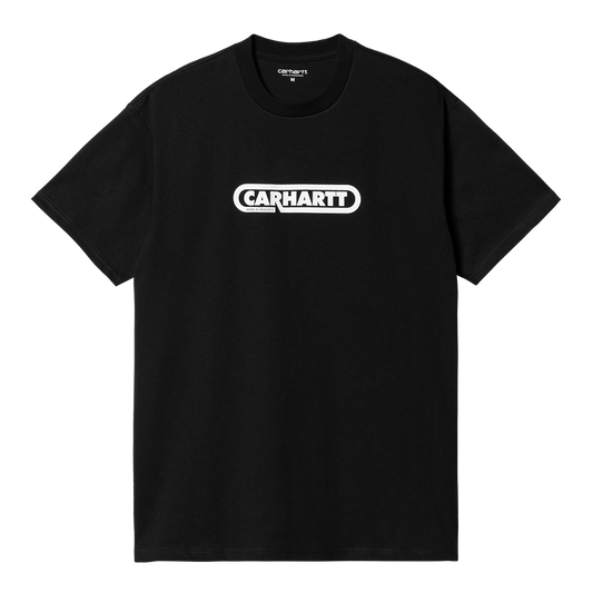 Carhartt WIP Fuse Script T-Shirt - Black White