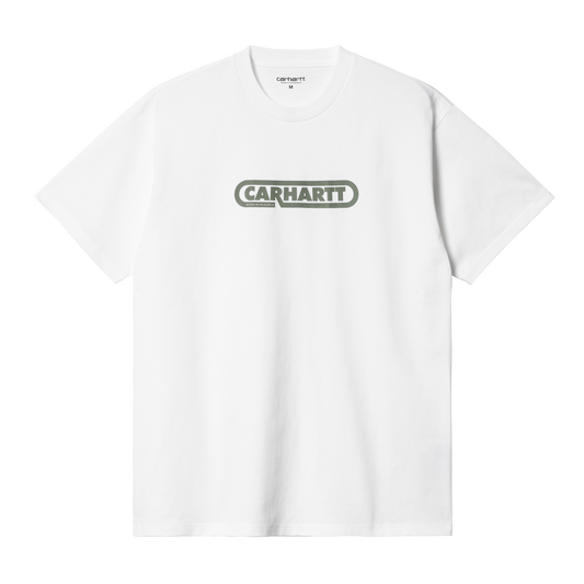 Carhartt WIP Fuse Script T-Shirt - White Dollar Green