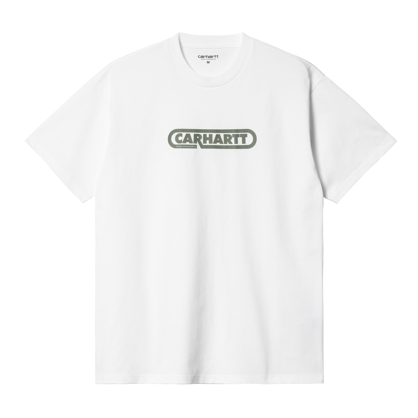Carhartt WIP Fuse Script T-Shirt - White Dollar Green