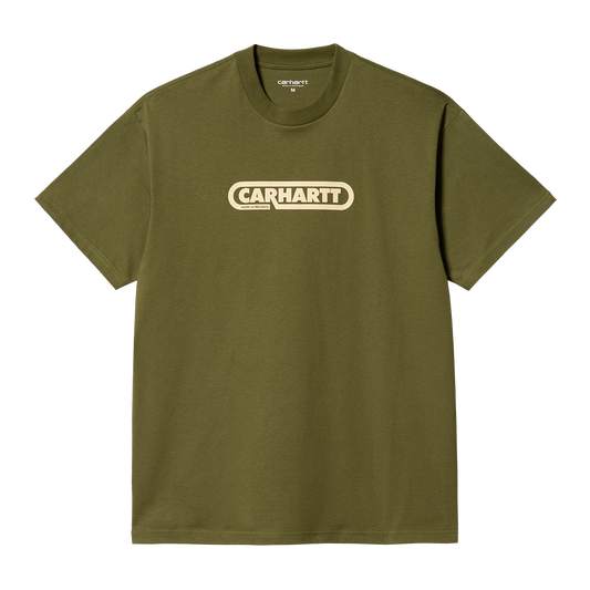 Carhartt WIP Fuse Script T-Shirt - Kiwi Citron