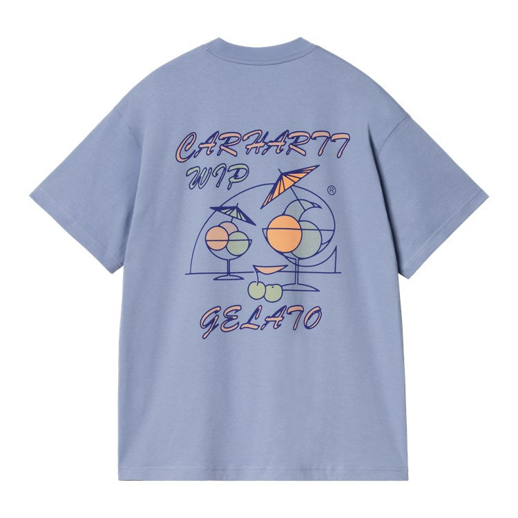 Carhartt WIP S/S Gelato T-Shirt - Charm Blue