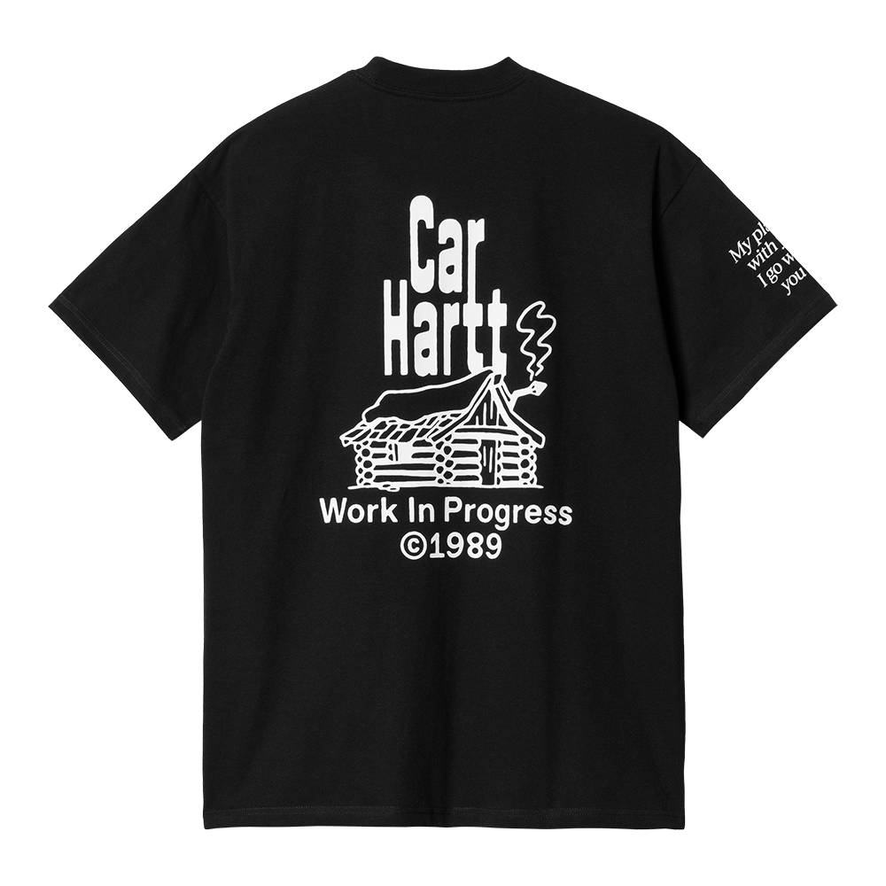Carhartt WIP Home T-Shirt - Black White