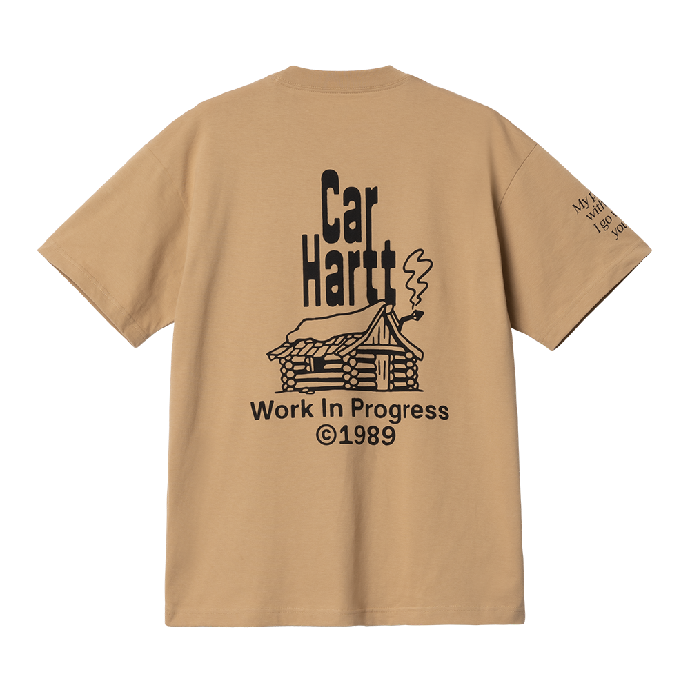 Carhartt WIP Home T-Shirt - Dusty Hamilton Brown Black