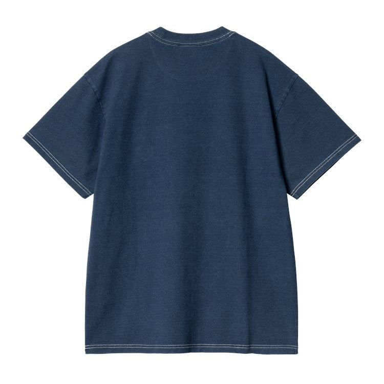 Carhartt WIP S/S Ingo Pocket T-Shirt - Dark Blue Garment Dyed