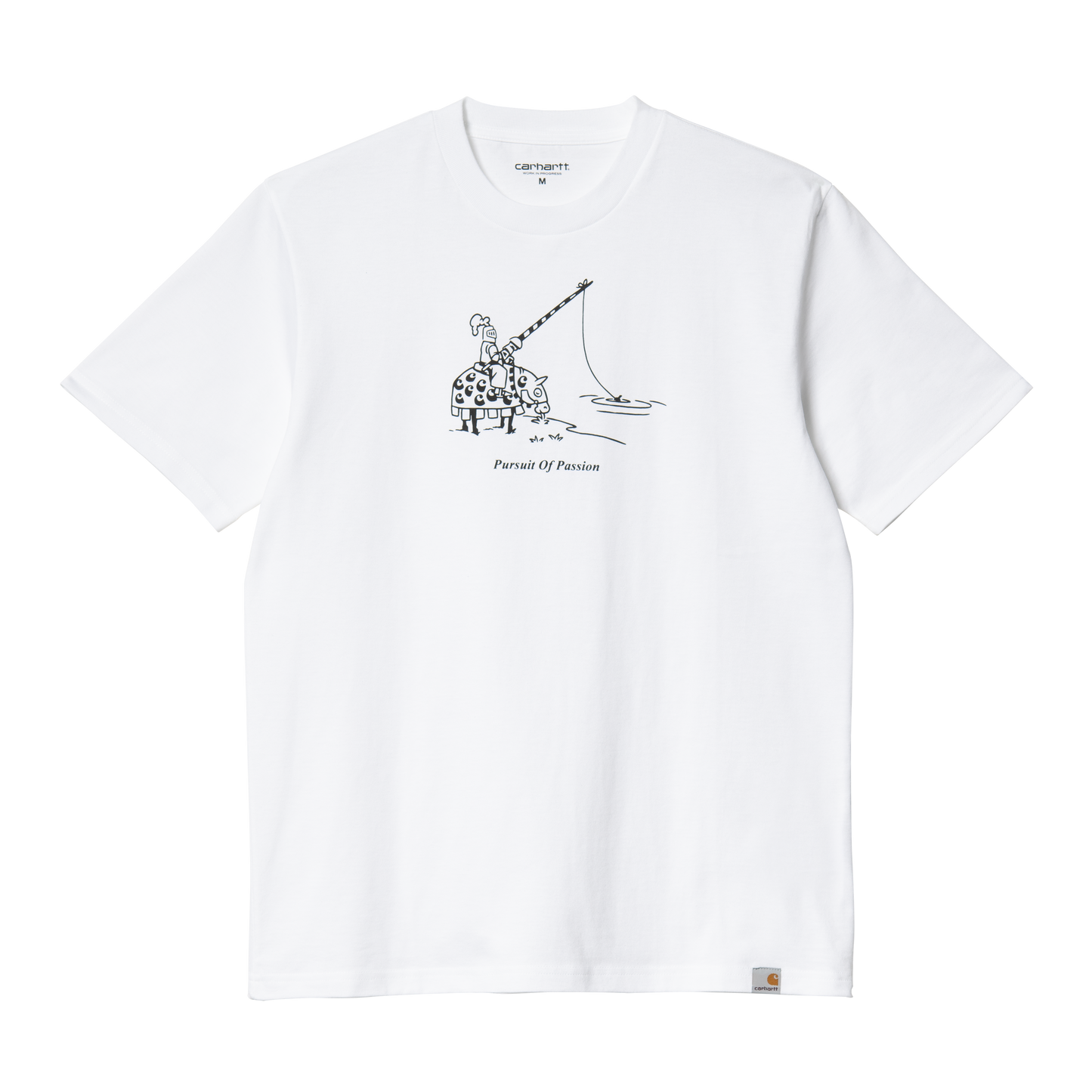 Carhartt WIP Jousting T-Shirt - White Black