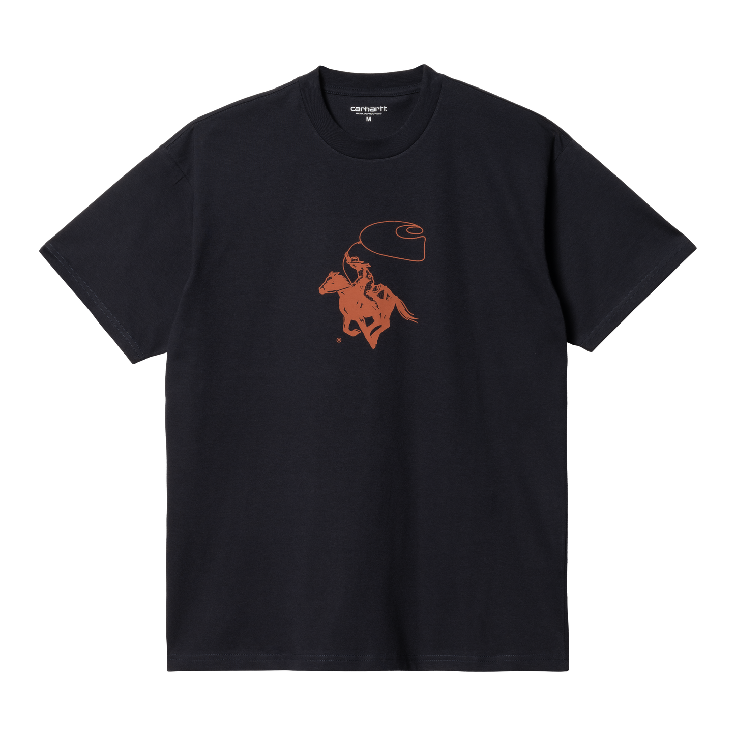 Carhartt WIP Lasso T-Shirt - Dark Navy Phoenix