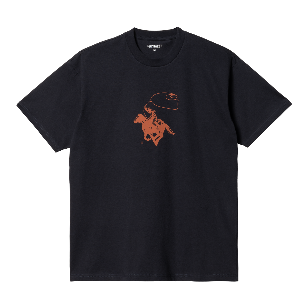 Carhartt WIP Lasso T-Shirt - Dark Navy Phoenix