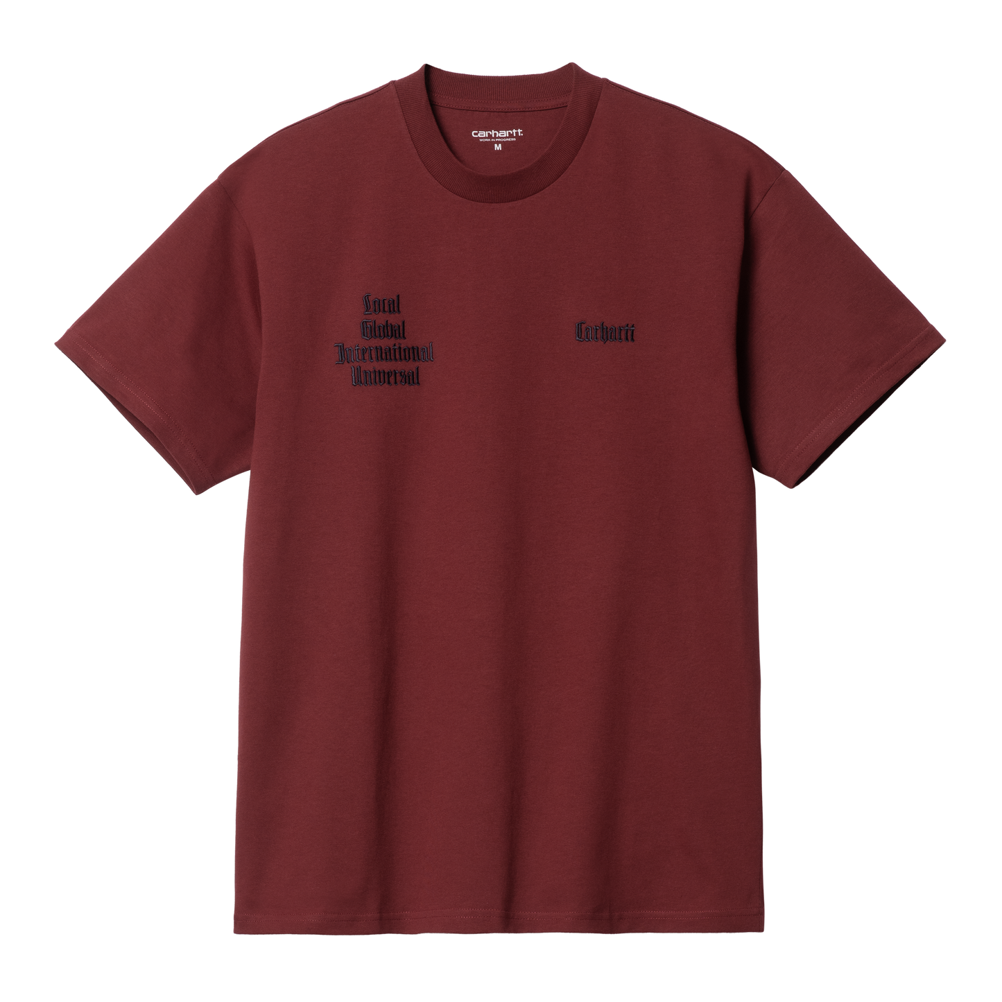 Carhartt WIP Letterman T-Shirt - Corvina Dark Navy