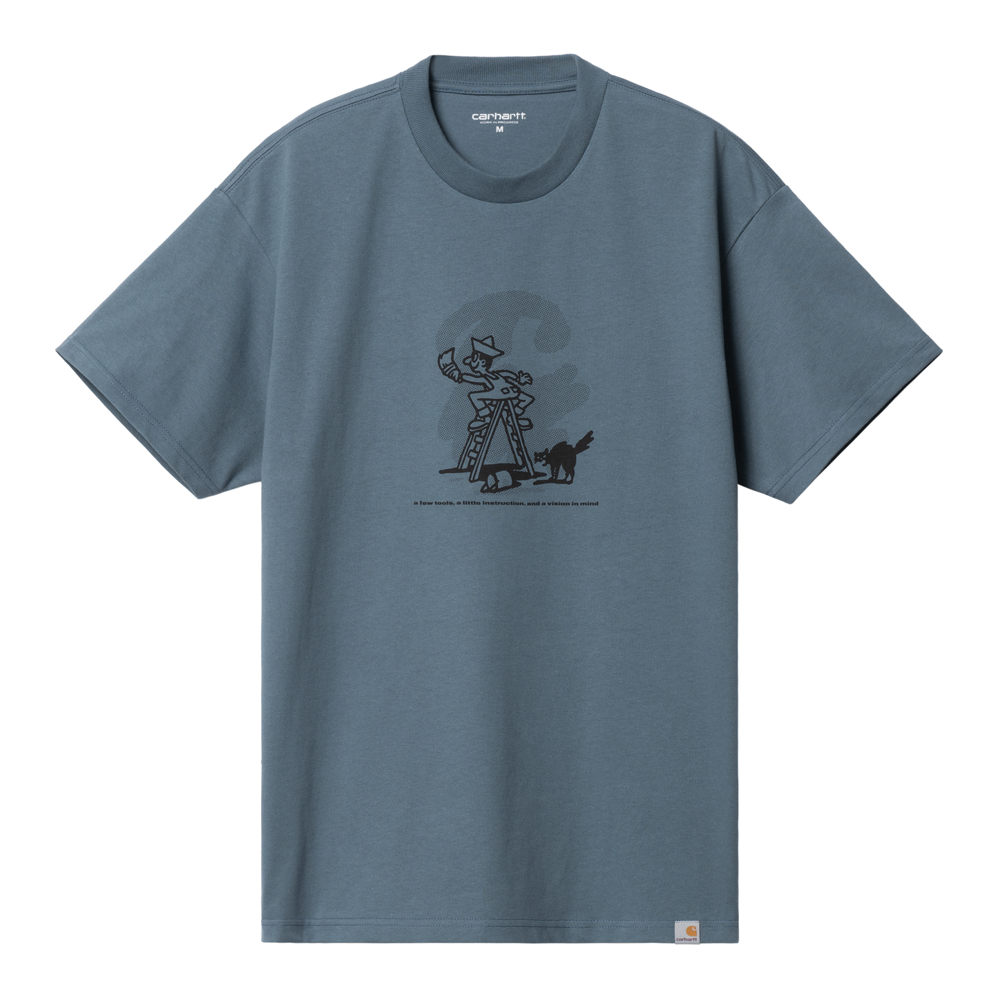Carhartt WIP Lucky Painter T-Shirt - Storm Blue Black