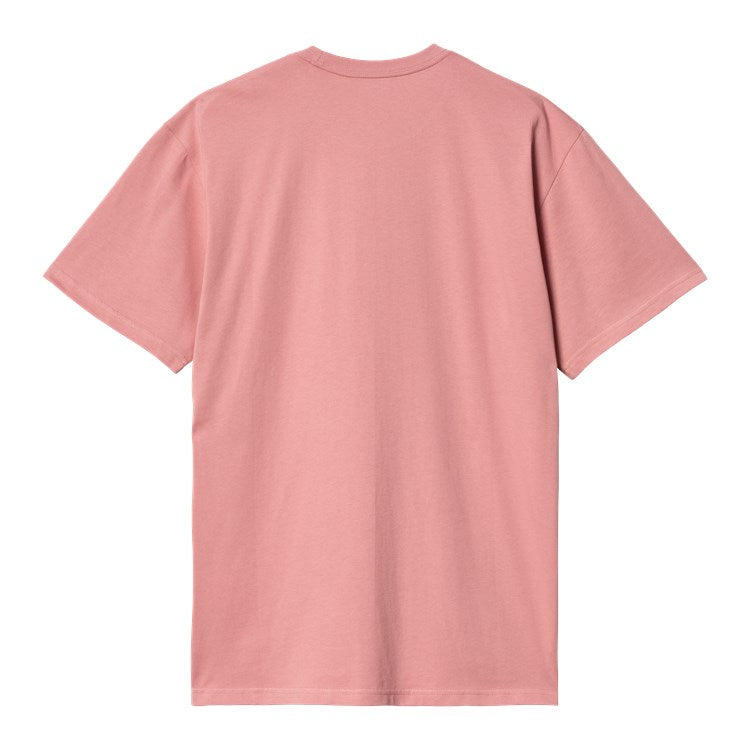 Carhartt WIP Madison T-Shirt - Dusty Rose White
