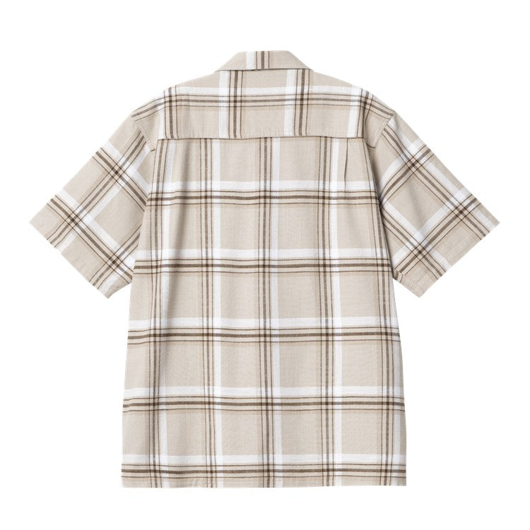 Carhartt WIP S/S Mika Check Shirt - Tonic
