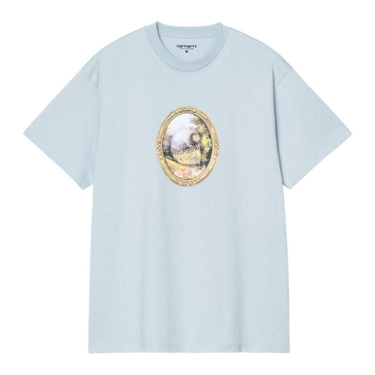 Carhartt WIP S/S Mirror T-Shirt - Blue Fog