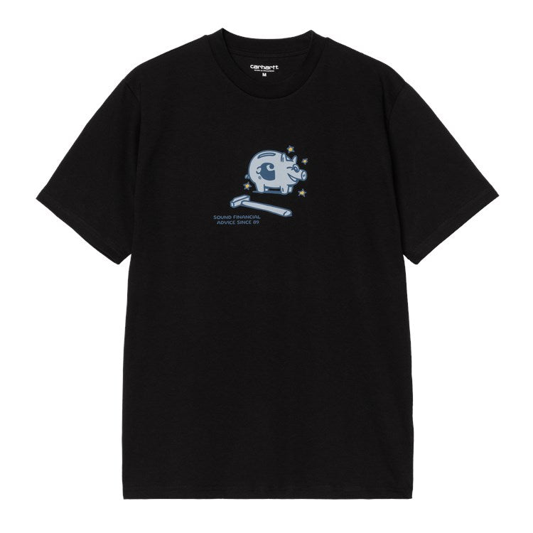 Carhartt WIP S/S Piggybank T-Shirt - Black