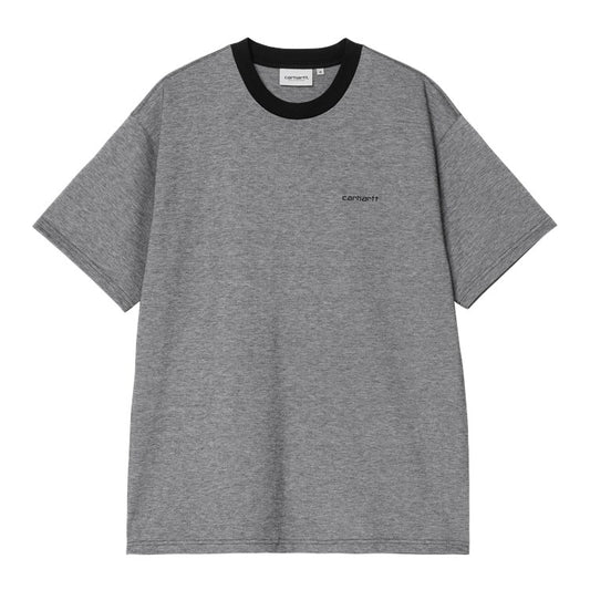 Carhartt WIP S/S Pique T-Shirt - Black White