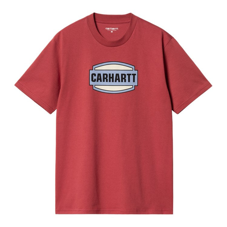 Carhartt WIP S/S Press Script T-Shirt - Tuscany