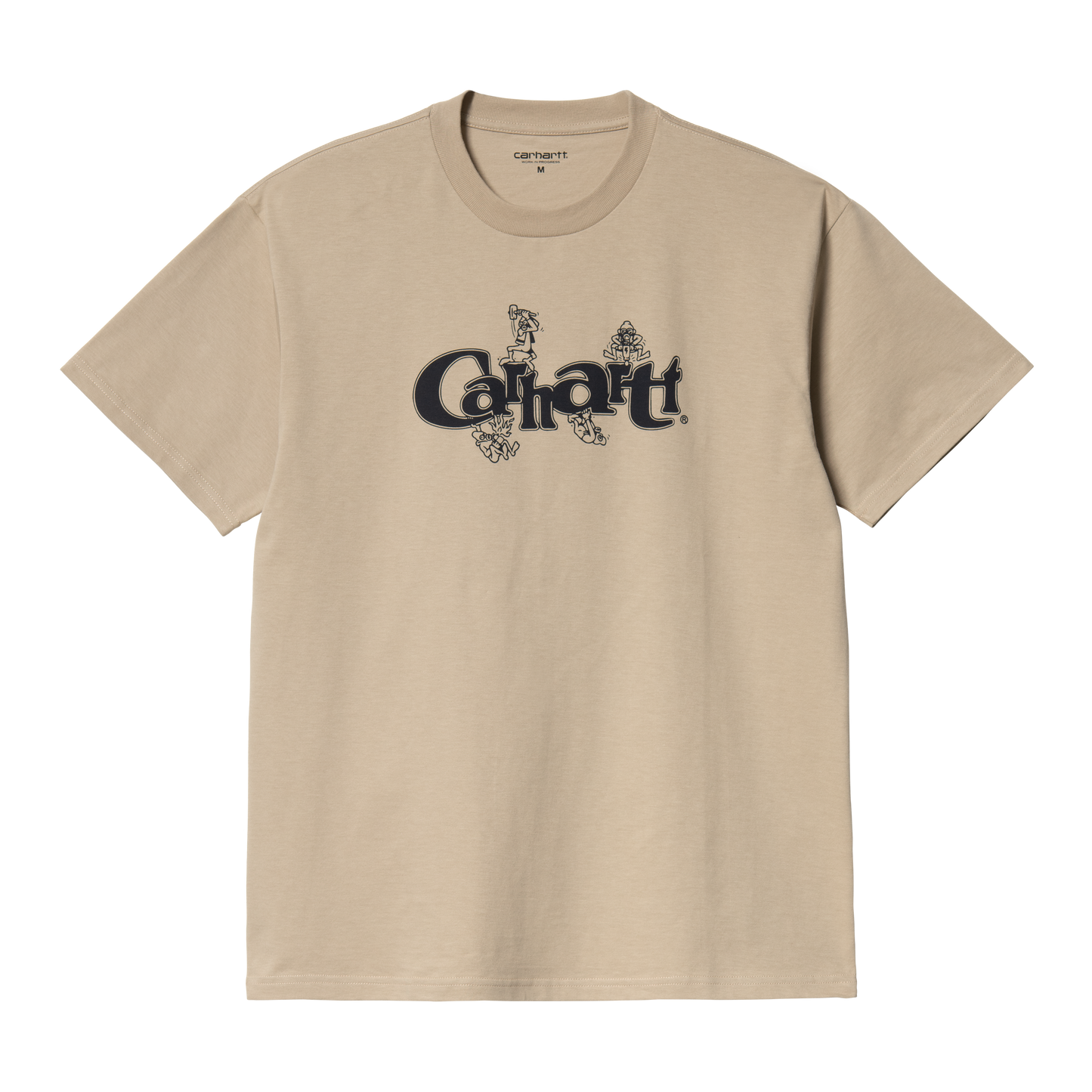 Carhartt WIP Repairs T-Shirt - Wall Dark Navy