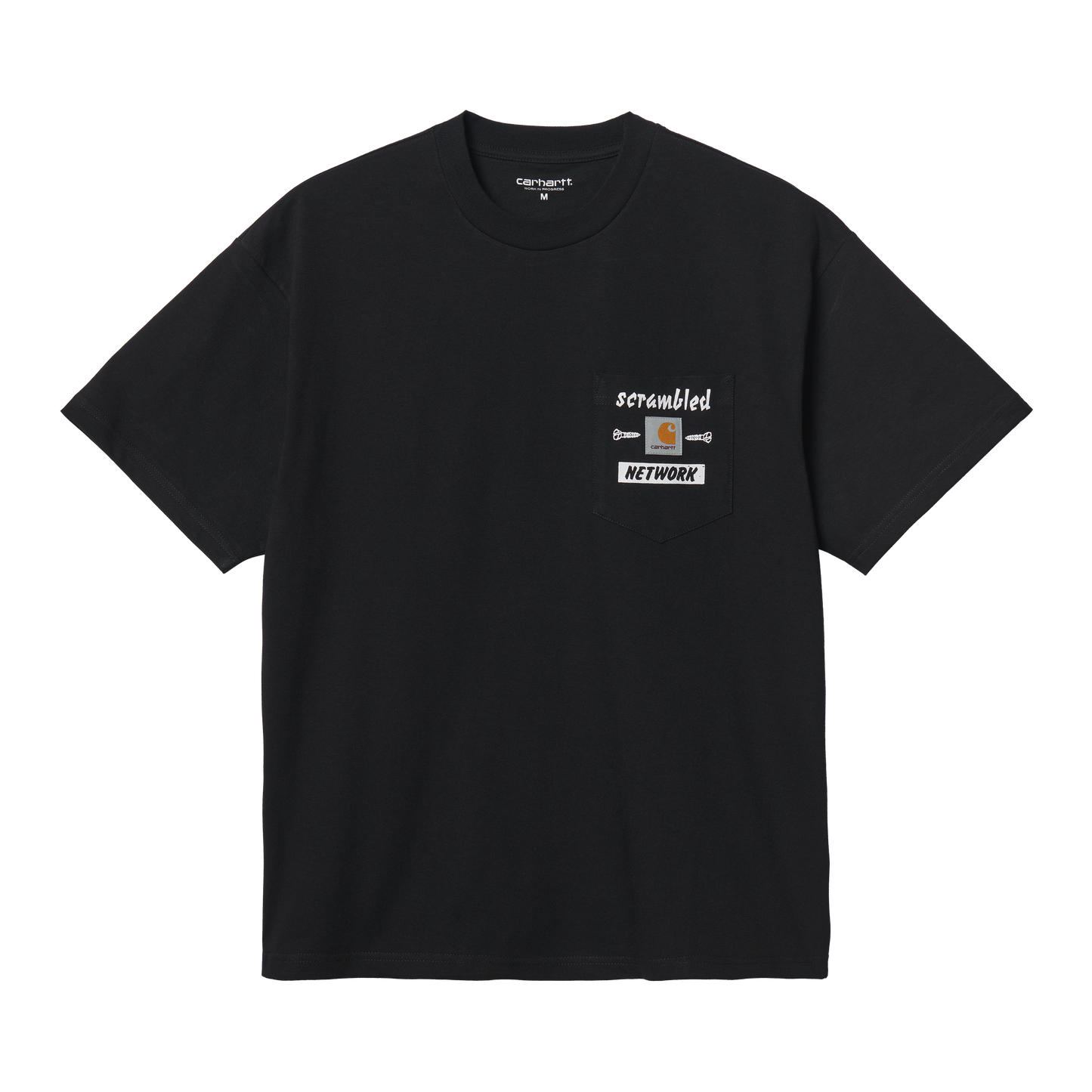 Carhartt WIP Scramble Pocket T-Shirt - Black White